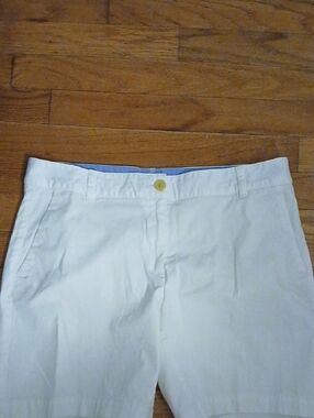 Talbots White Weekend Chino Short Size 12
